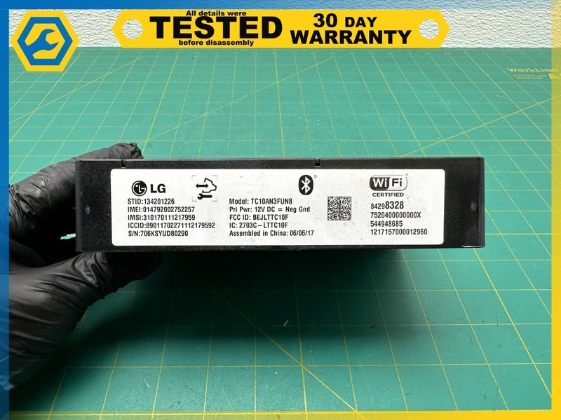 17-22 GM - TELEMATICS COMMUNICATION CONTROL MODULE OEM 84298328