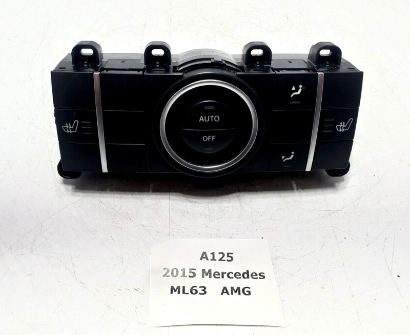 ✅ 12-19 OEM Mercedes W166 ML63 AMG Rear AC Heater Climate Control Switch
