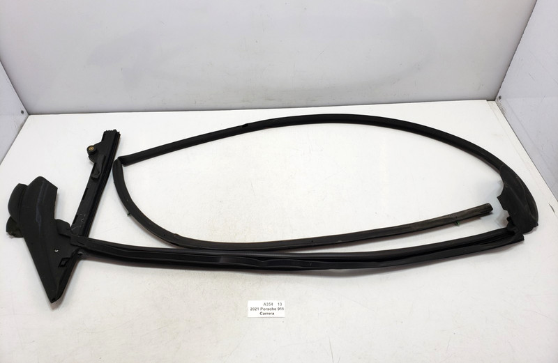 ✅ 20-24 OEM Porsche 911 Carrera 992 Front Left Driver Door Weatherstrip Seal 23k