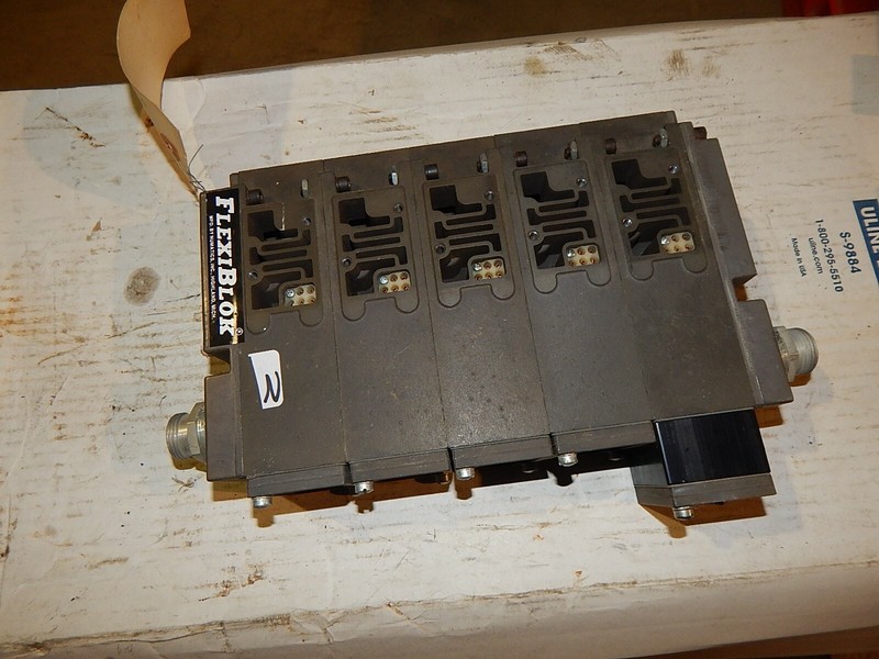 Numatics NX96146-4 Flexiblock Nu-Plex 01600125 24VDC "N" *FREE SHIPPING*