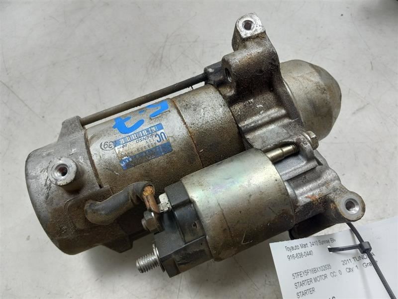 09-14 TOYOTA TUNDRA 5.7L RWD AT 2.0KW STARTER MOTOR