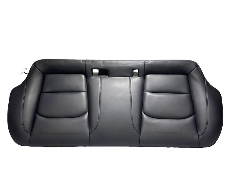 📌 17-23 TESLA MODEL 3 REAR 2ND ROW BLACK LEATHER SEAT LOWER BOTTOM CUSHION OEM