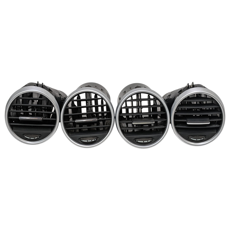 2006-2012 Mercedes Benz W164 ML350 GL350 Dash A/C HEATER AIR VENTS SET BLACK OEM