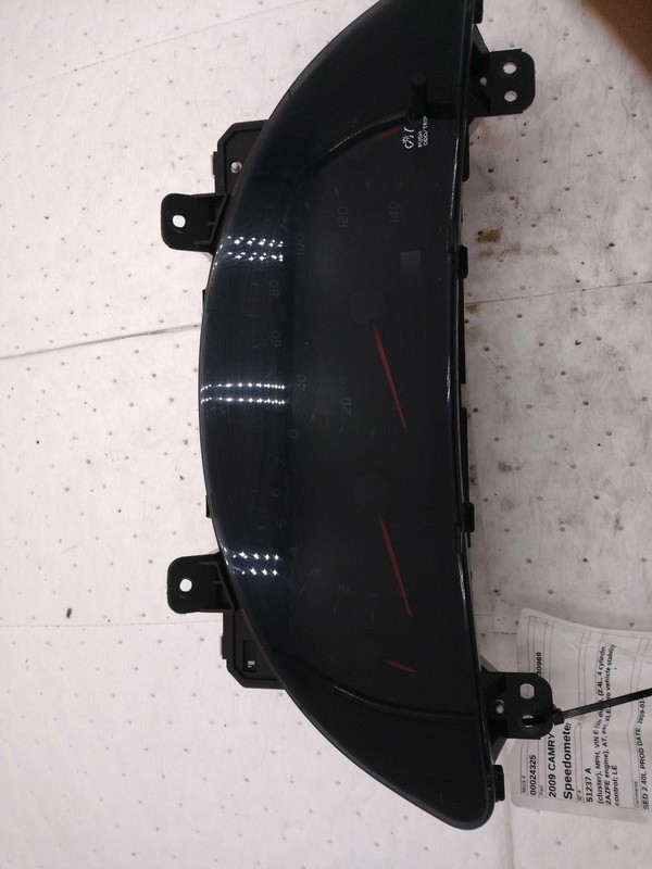 2009 Toyota Camry Speedometer Gauge Tan OEM 140K Miles NJ25-24325-619848