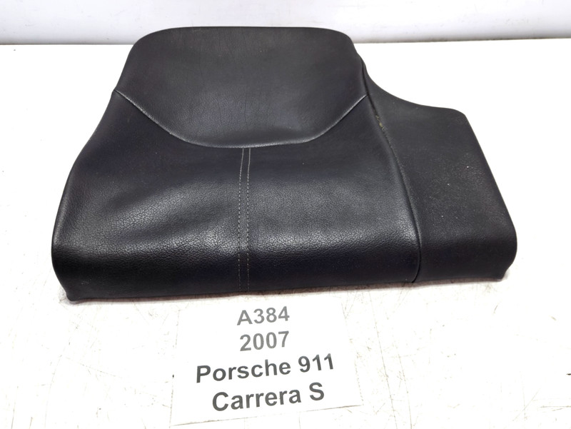 ✅ 05-12 OEM Porsche Carrera S 911 997 Rear Left Lower Seat Cushion Leather Black