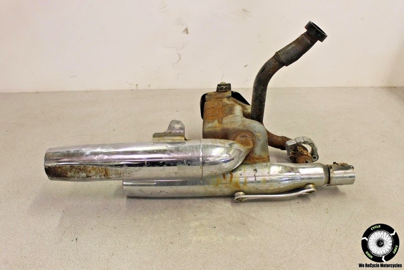 1987 Yamaha Virago 700 XV700 MUFFLER EXHAUST SILENCER PIPE XV 87