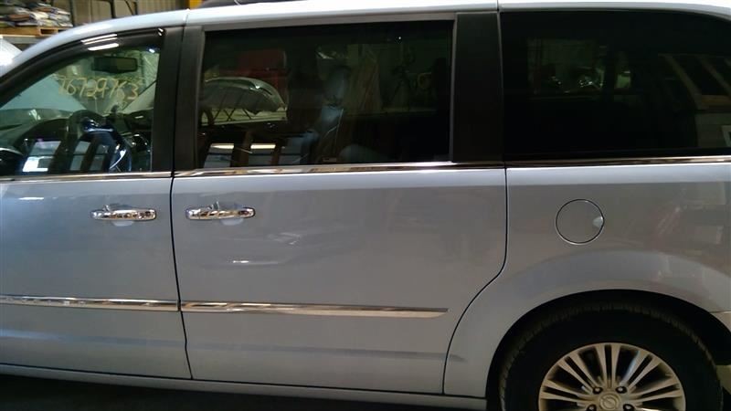 Driver Rear Side Door Movable Glass Fits 11-16 TOWN & COUNTRY 3213495