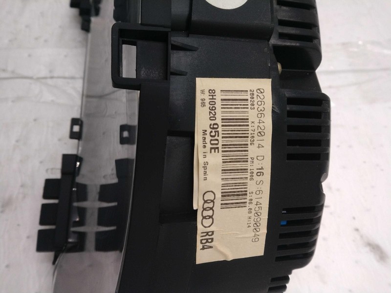 2003 Audi A4 Speedometer Gauge OEM 8H0920980GX Black 58K Miles Warranty