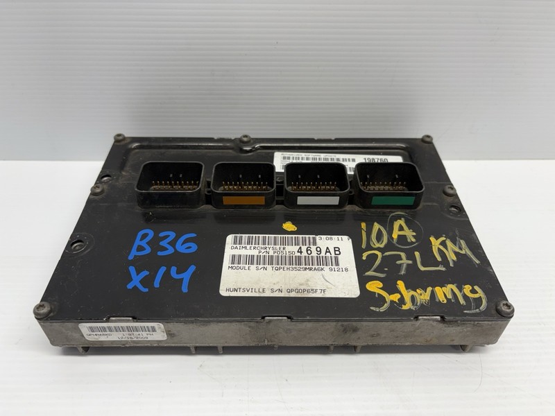 2010 Sebring 2.7L Engine Control Module ECM PCM ECU p68049422ad