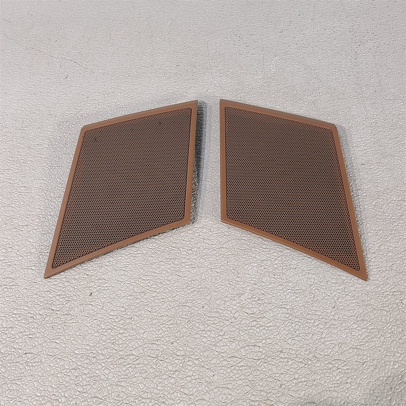 03-10 Porsche Cayenne Dash Speaker Grilles Covers Trim Panels Set (2) Aa7483