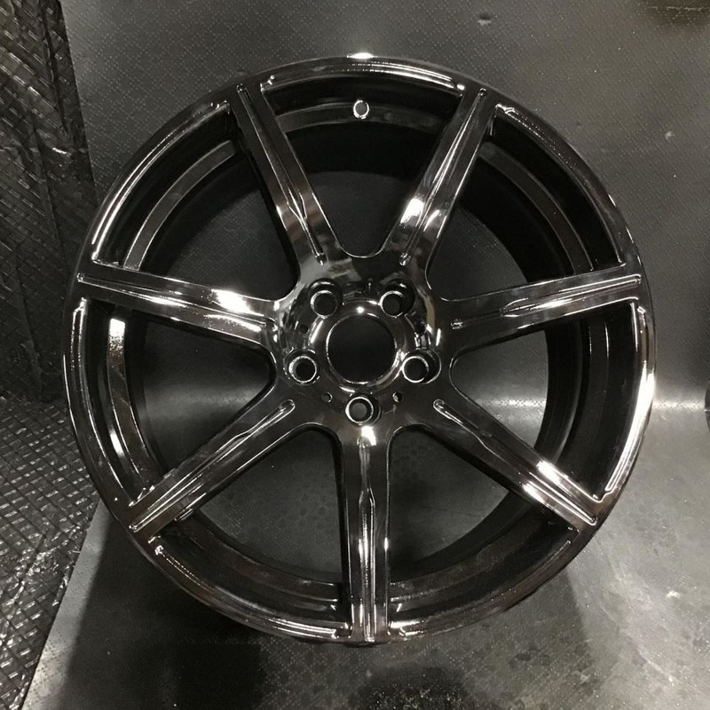 2012-2016 BMW M5 71626 Wheel 20 x 10 7 Spoke Rim Painted Black 36112284871