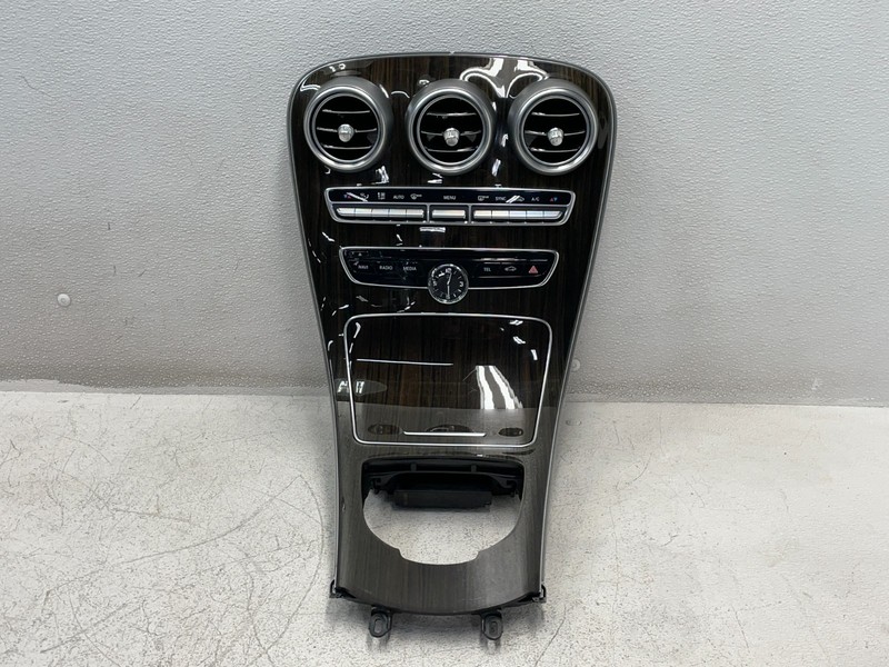 2015-2018 Mercedes C300 Dash Console AC Air Vent HVAC Radio Switch Trim 1599 OEM