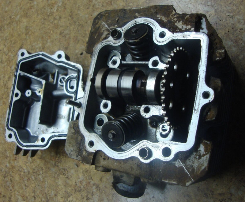 1988 Honda Fourtrax TRX200 TRX 200 SX Engine Cylinder Head Cam Shaft Valves 88