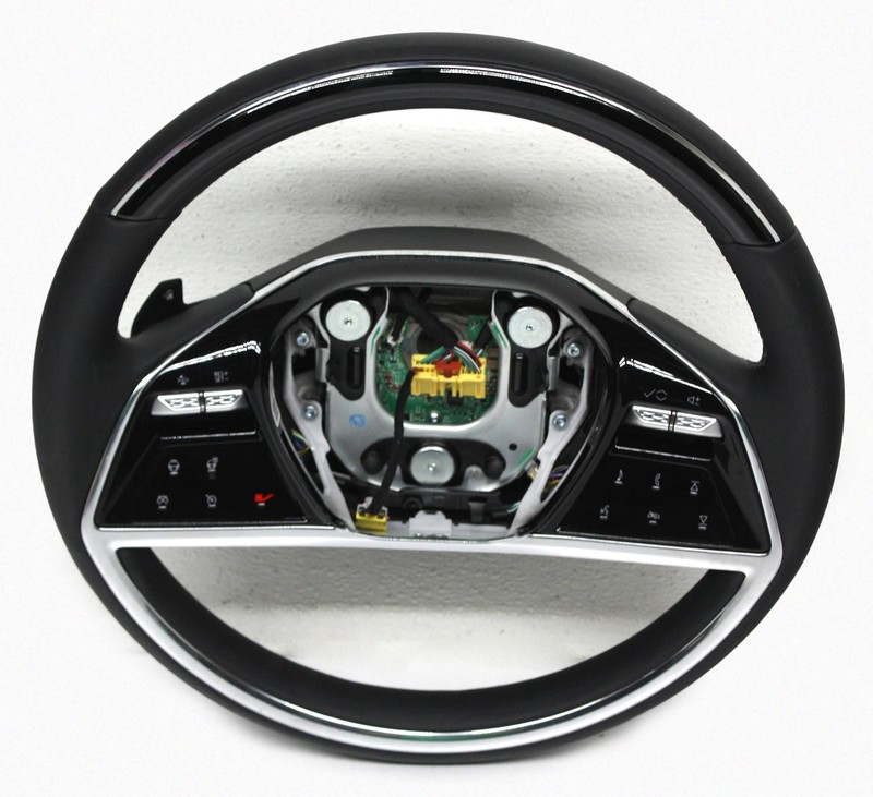OEM Steering Wheel For Cadillac Escalade IQ 85807434 Black Leather