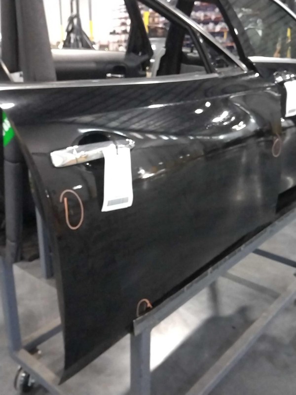 2014 Nissan Maxima Right Front Door Black 325276 Used 134K Miles