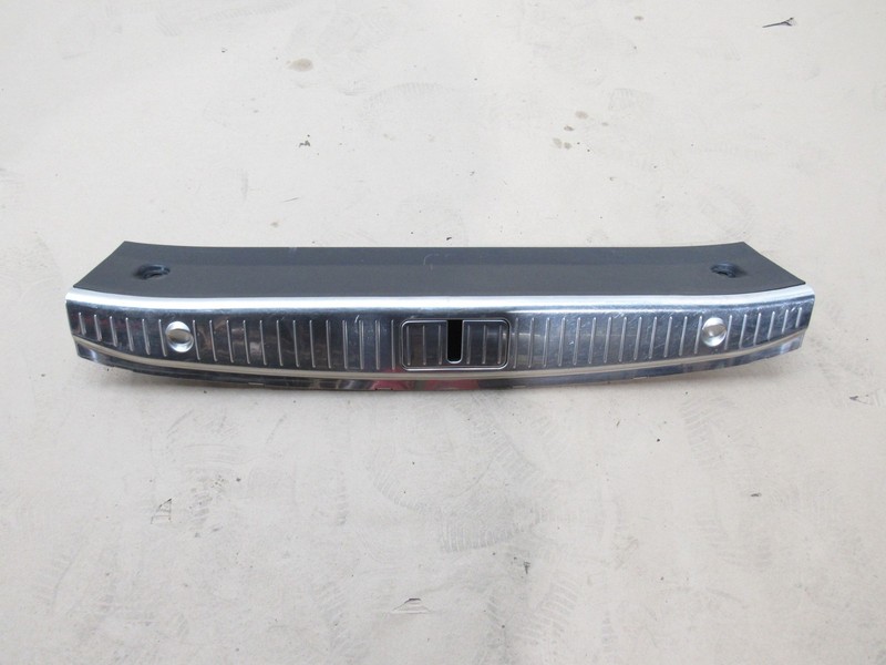 Mercedes S550 C217 2015 Rear Trunk Sill Scuff Plate Panel Cover Trim 14-17 *