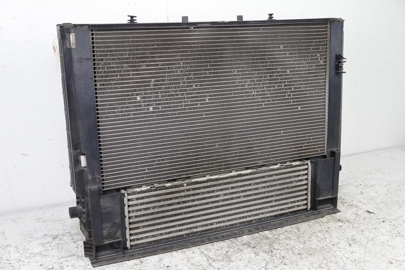 12-18 BMW F30 320i 328i N20 Radiator Cooling Complete Fan Condenser Set OEM