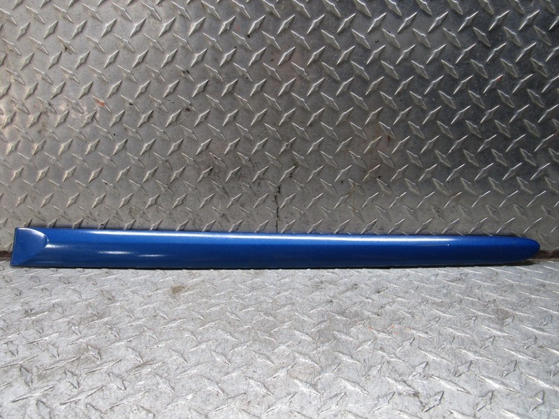 2004-2009 KIA SPECTRA SEDAN 2.0L LEFT DRIVER REAR DOOR MOUDING TRIM BLUE