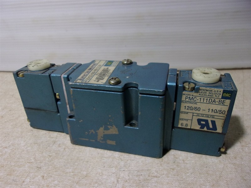 MAC 6341C-211-PM-111DA PMC-111A-BE Solenoid Valve *FREE SHIPPING*