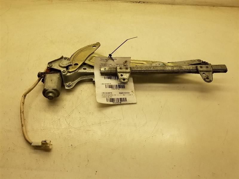 97-01 TOYOTA CAMRY PASSENGER SIDE REAR WINDOW REGULATOR ASSEMBLY