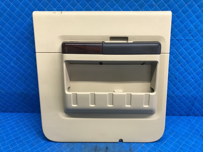 08-16 Ford F250 Super Duty Rear Right Door Panel Beige OEM Crew Lariat