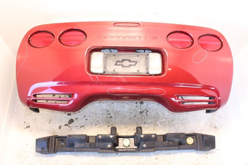97-04 CORVETTE 5.7L LS1 Red Rear Bumper Cover with Taillights