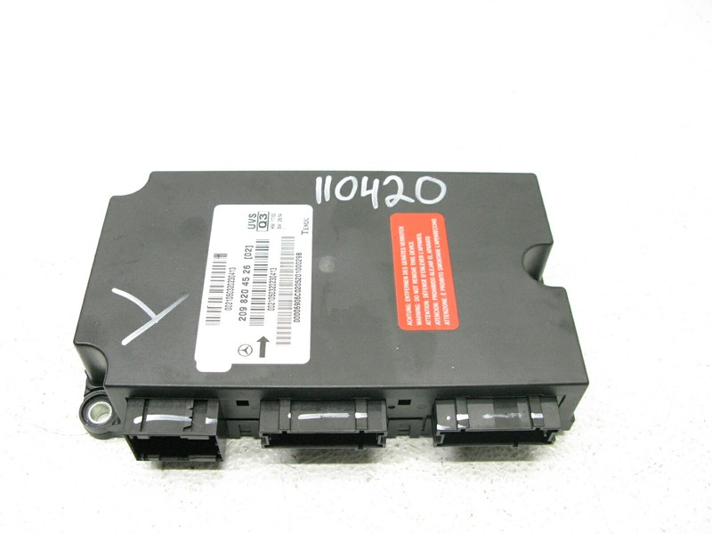 04-09 MERCEDES W209 CLK320 CLK500 ROOF TOP CONTROL MODULE COMPUTER OEM 110420
