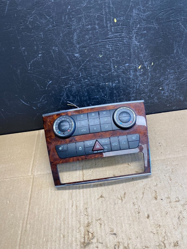 2007-2012 Mercedes X164 GL350 GL450 Climate Control Bezel Wood Switch ac4791 DG