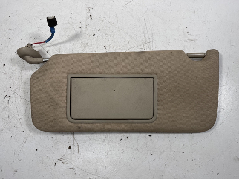 013-017 Honda Accord Sun Visor Beige Left 83280-T2F-A52ZA OEM