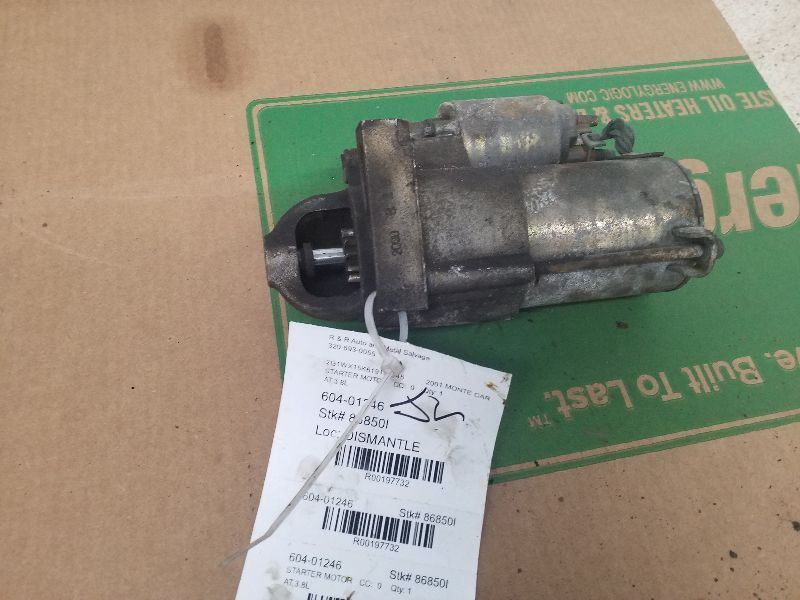 Starter Motor Without Supercharged Option Fits 01-03 GRAND PRIX 197732