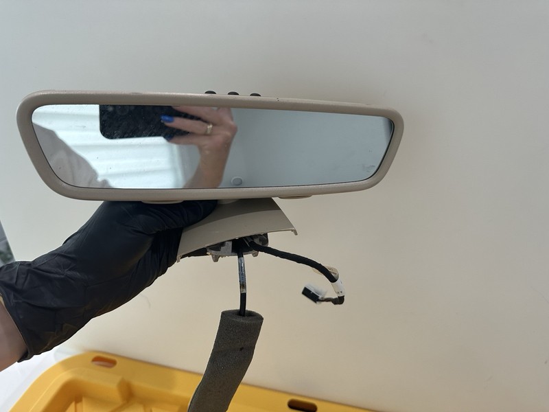 2012 Mercedes-Benz E350 Rear View Mirror Beige E11026530 OEM