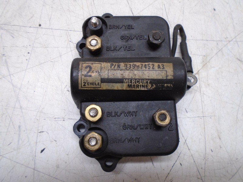 CA4c 339-7452A3 Mercury Switchbox 1984-1989 18 20 25 35 40 HP 2 Cycle