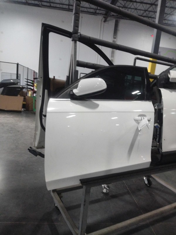 2011 Audi A4 Left Front Door White 4DR SW 107K Miles OEM Used Part NJ25-23246