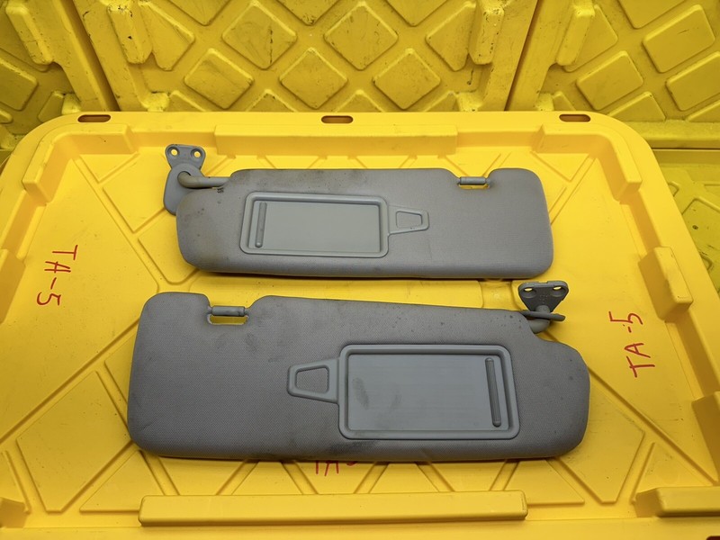 2011-2014 Hyundai Sonata Left & Right Side Sunvisor Sun Visor Shade Set Pair OEM