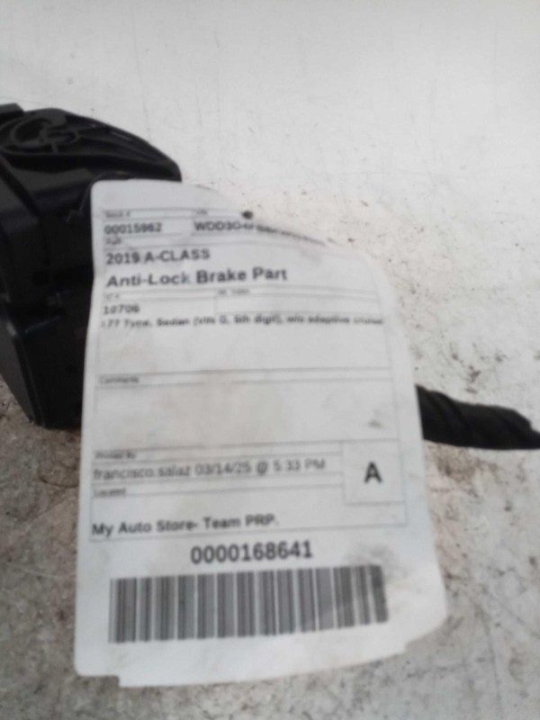 2019 Mercedes-Benz A-Class ABS Hydraulic Assembly OEM 1779002605 Used 40K Mi