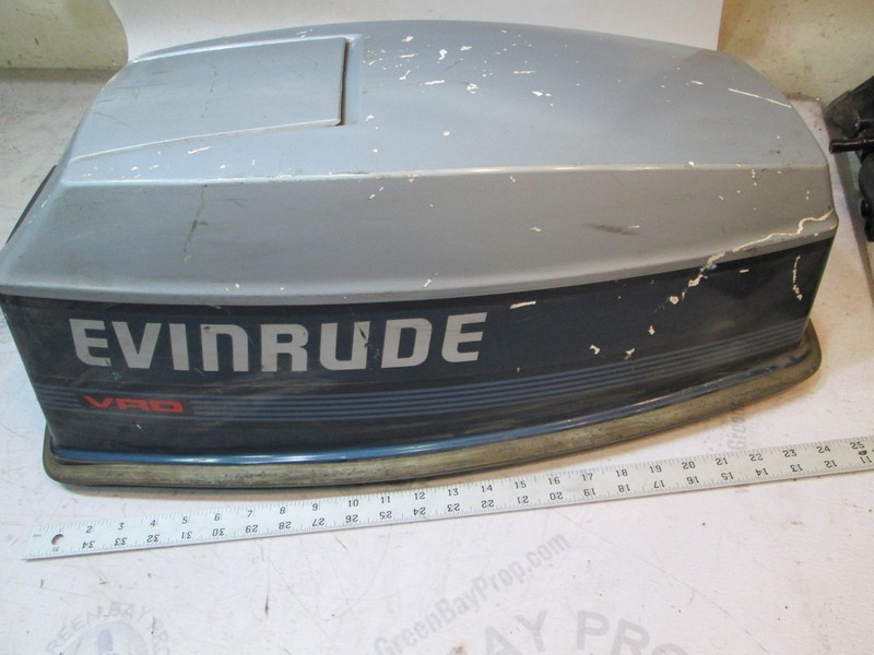 OMC Top Cowl Motor Cover Hood Johnson Evinrude 40 HP VRO Outboard