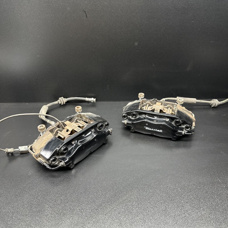 Maserati Quattroporte S Rear Left & Right Brake Caliper Calipers Set OEM 24k