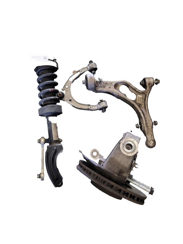 Used Oem Porsche Right Passenger Front Suspension Knee for 2018 Cayenne 3.6L AWD