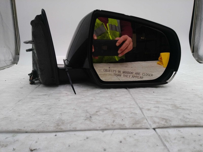 2014 Cadillac ATS Right Door Mirror Assembly Black OEM 499445 58K Miles