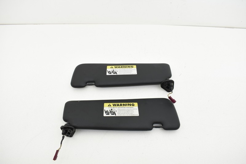 2008 BMW E93 328i Convertible Left Right Driver Passenger Sun Visor Set OEM KW48