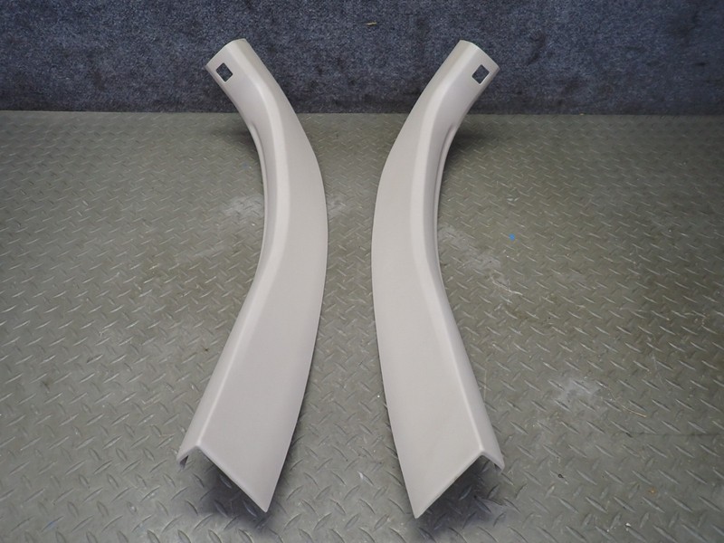 2004-2006 CADILLAC XLR SET OF 2 LEFT RIGHT SIDE B PILLAR COVER PANEL TRIM SHALE