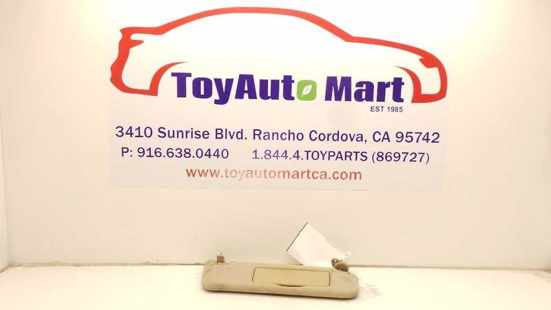 Passenger Sun Visor Illuminated Fits 98-00 LEXUS GS300 80969