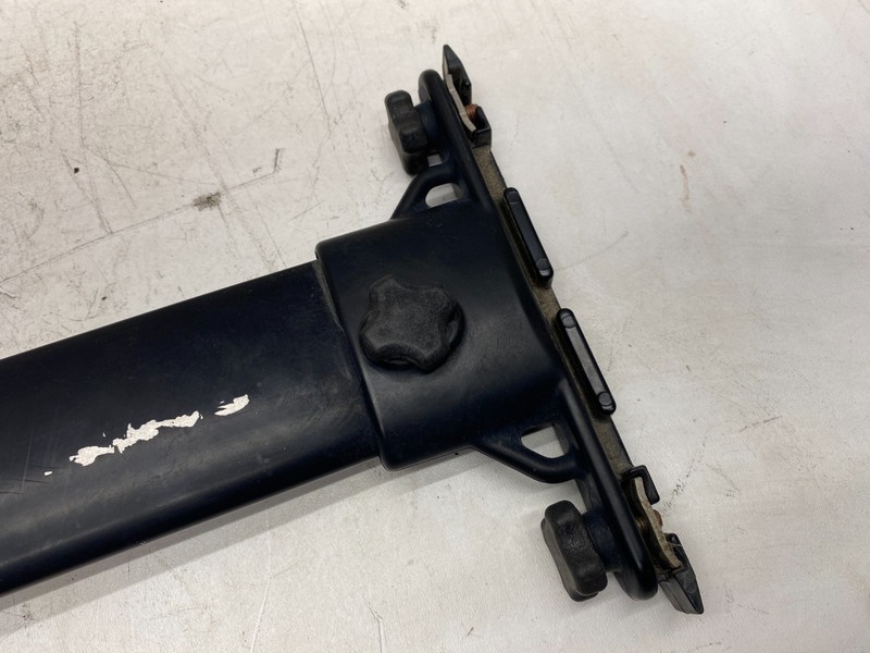 2004-2007 TOYOTA HIGHLANDER ROOF RACK RAIL CROSS BAR SET PAIR BLACK OEM