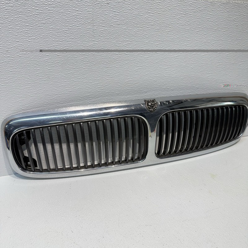 1998-2003 Jaguar X300 X308 XJ8 Front Grille OEM HNC-5504 Vintage Jag Chrome 80cm