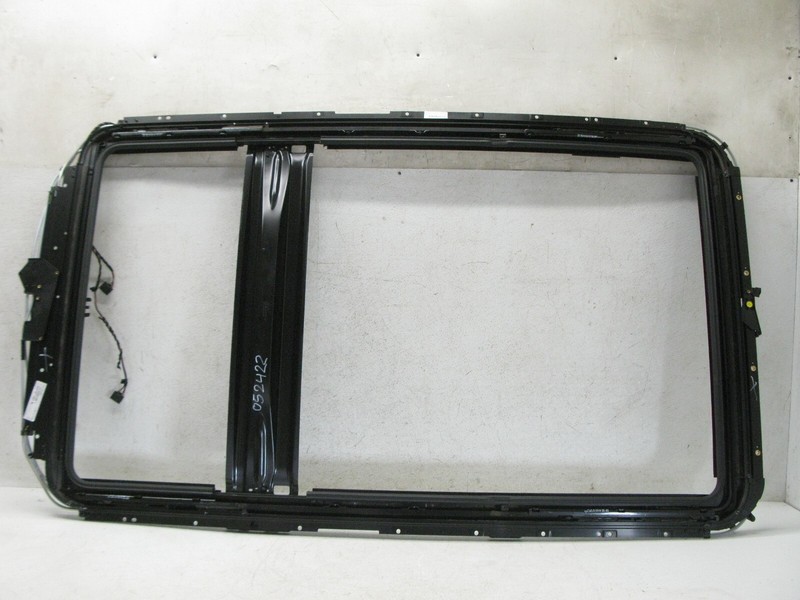 07-15 AUDI 4L Q7 OVERHEAD PANORAMIC SUNROOF SUN ROOF FRAME RAIL OEM 052422