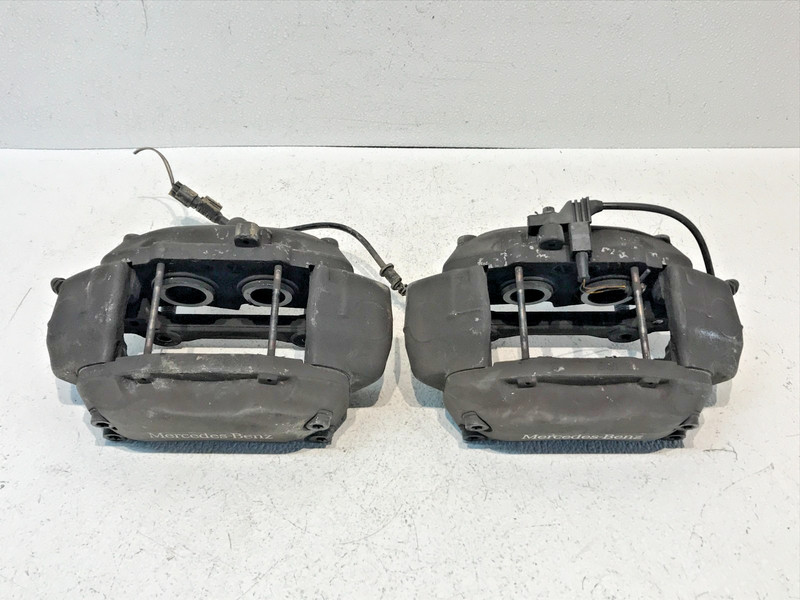 1999-06 MERCEDES W220 S430 FRONT LEFT RIGHT BREMBO BRAKE CALIPERS PAIR SET 118K