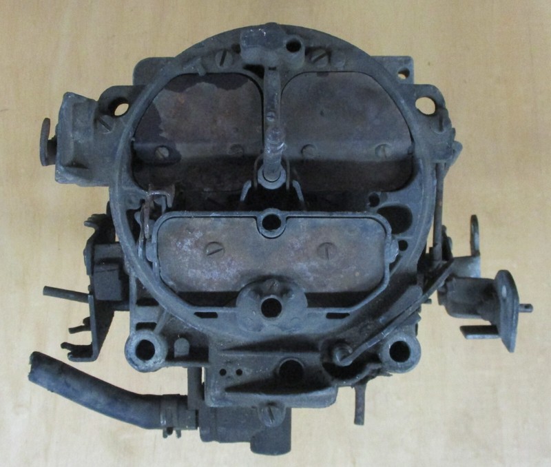 USED 4 BARREL ROCHESTER Q-JET CARBURETOR 7037202 DH R4-4MV 1967 CHEVY CAMARO