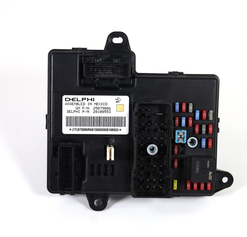 2008-2013 Chevrolet Corvette C6Body Control Module Fuse Box BCM Used 25879086
