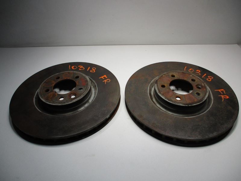 TWO FRONT ROTORS FITS 10-17 RANGE ROVER SPORT 38850