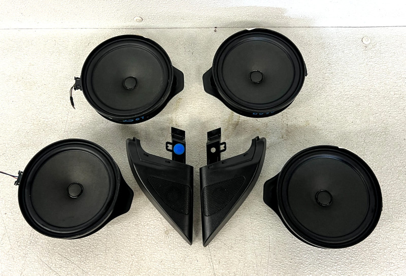 ⭐2017-2019 INFINITI QX30 FRONT & REAR SIDE DOOR BOSE SPEAKERS SET OEM LOT2589
